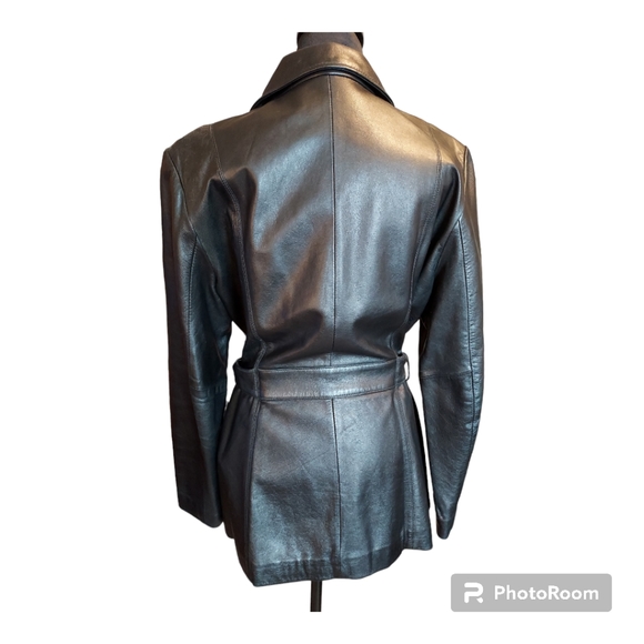 Colebrook & Co. Leather Coat - Picture 3 of 9